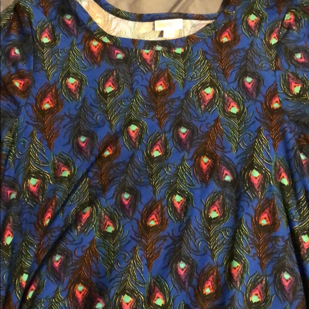 Lularoe peacock Carly